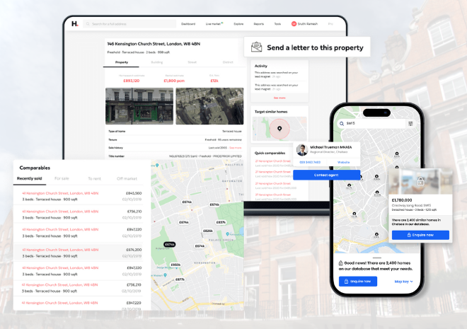 Creative real estate brochures and window cards